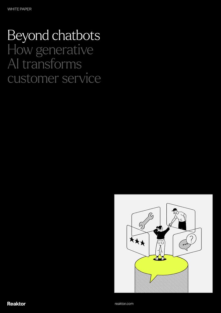 Cover of AI white paper